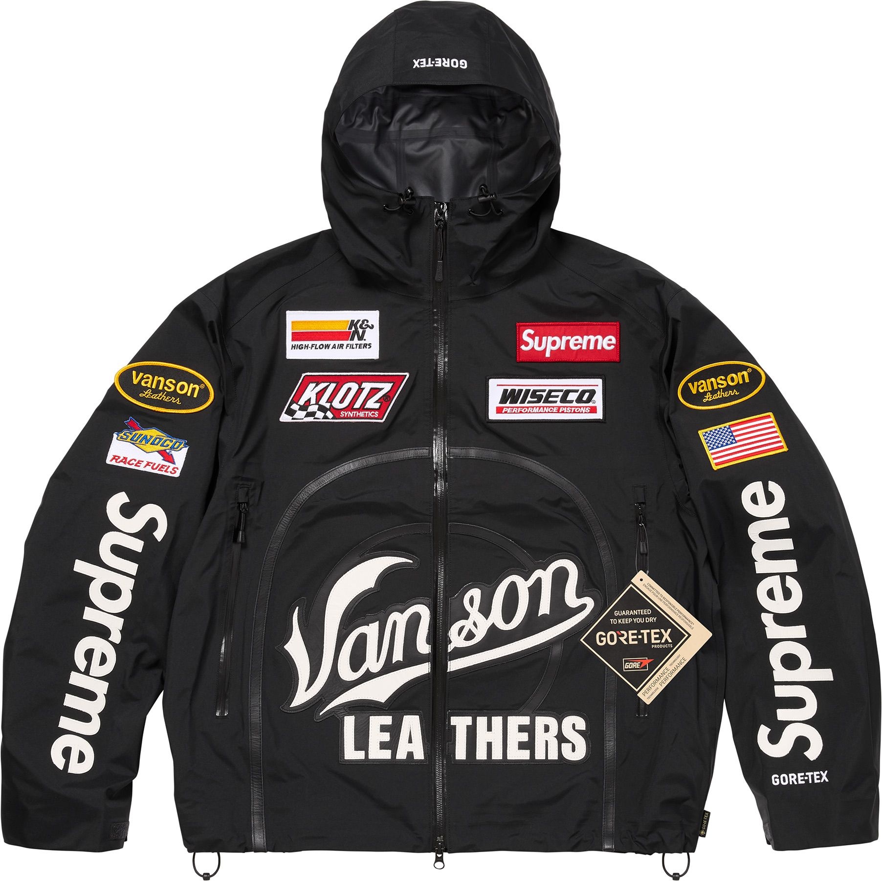 Supreme®/Vanson Leathers®/GORE-TEX Shell Jacket view 14